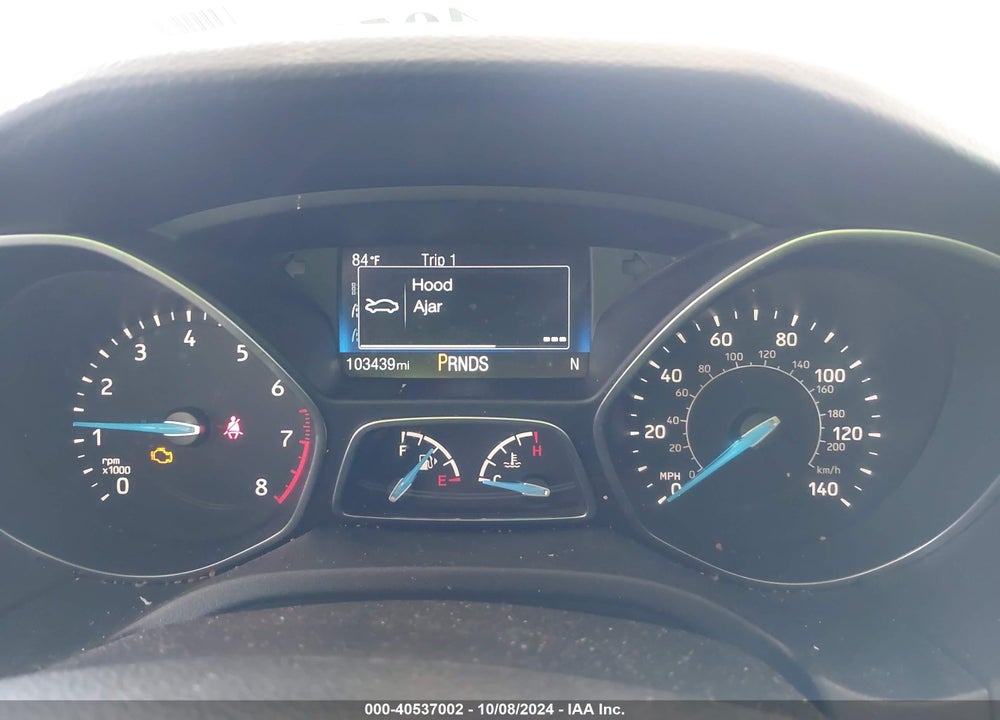 2018 FORD FOCUS SEL VIN: 1FADP3H2XJL304236
