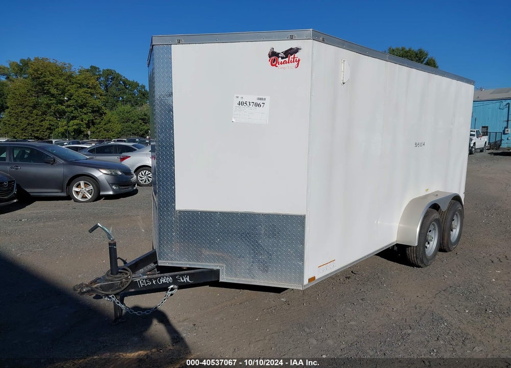 2024 QUALITY CARGO LLC BOX TRAILER VIN: 50ZBE1422RR043575