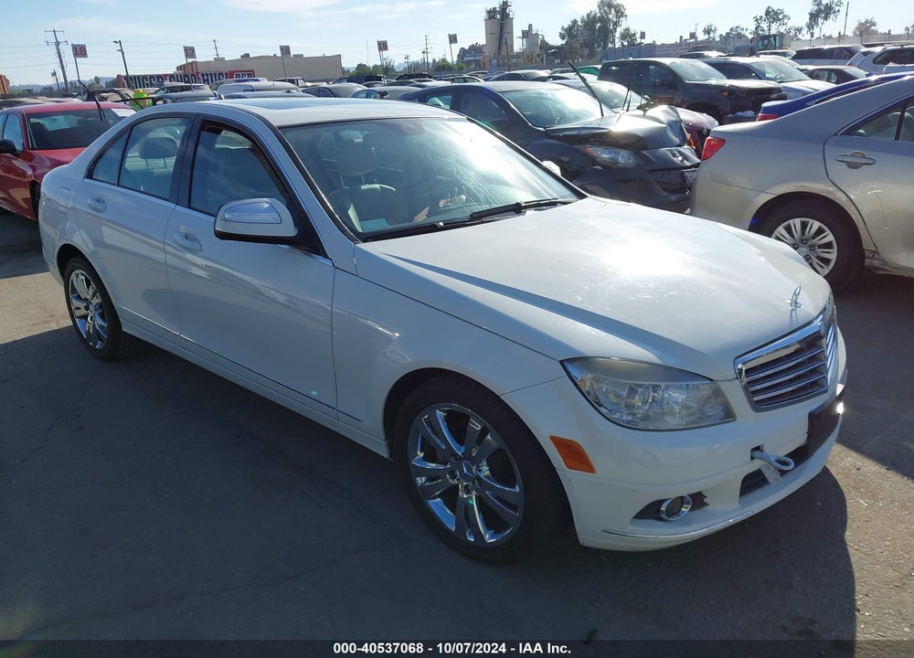 2009 MERCEDES-BENZ C 300 LUXURY/SPORT VIN: WDDGF54X49F221893