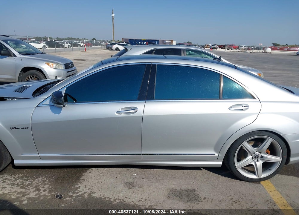 2012 MERCEDES-BENZ S 550 VIN: WDDNG7DB6CA454795