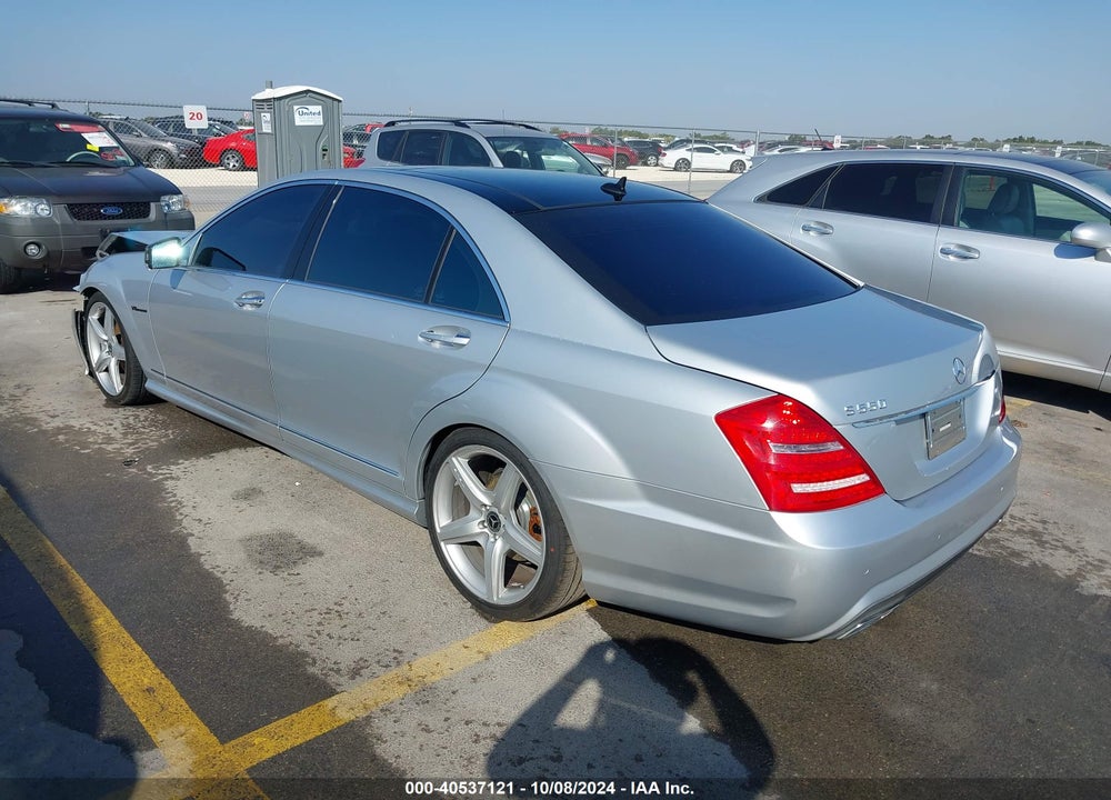 2012 MERCEDES-BENZ S 550 VIN: WDDNG7DB6CA454795