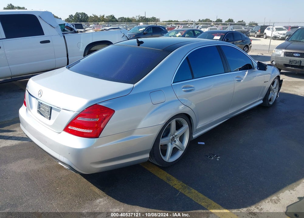 2012 MERCEDES-BENZ S 550 VIN: WDDNG7DB6CA454795
