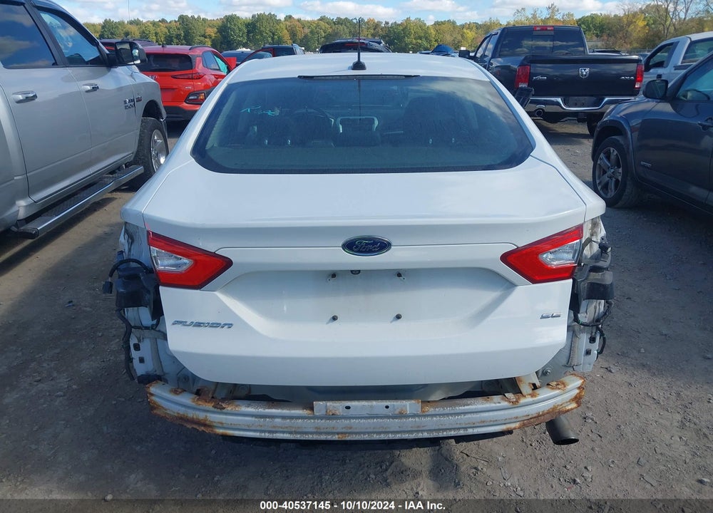 2016 FORD FUSION SE VIN: 1FA6P0H71G5116267