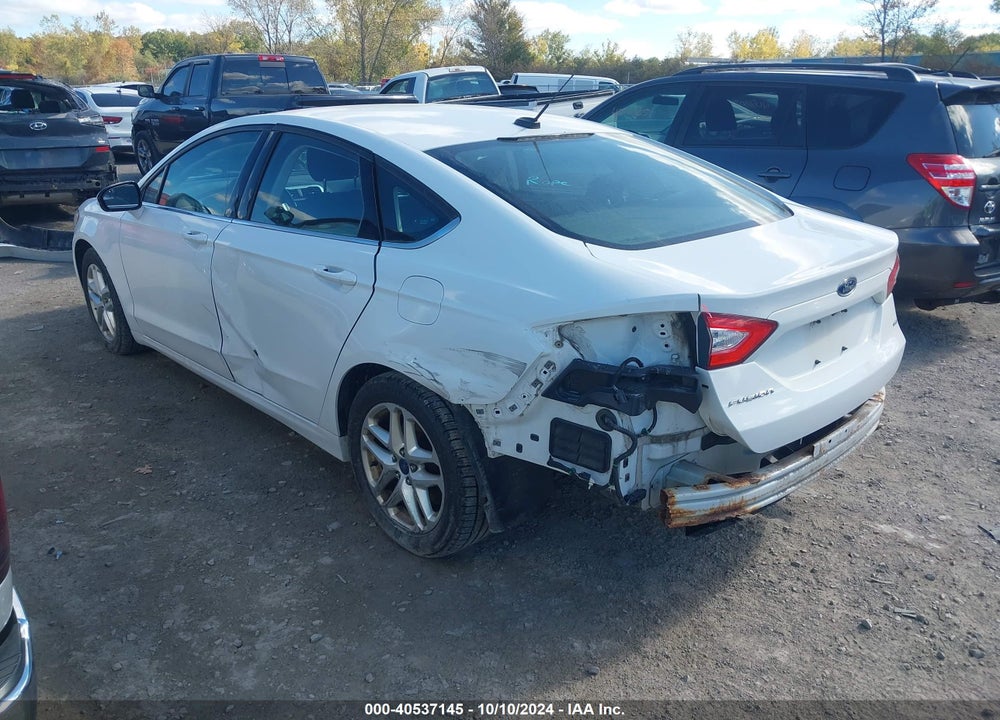 2016 FORD FUSION SE VIN: 1FA6P0H71G5116267