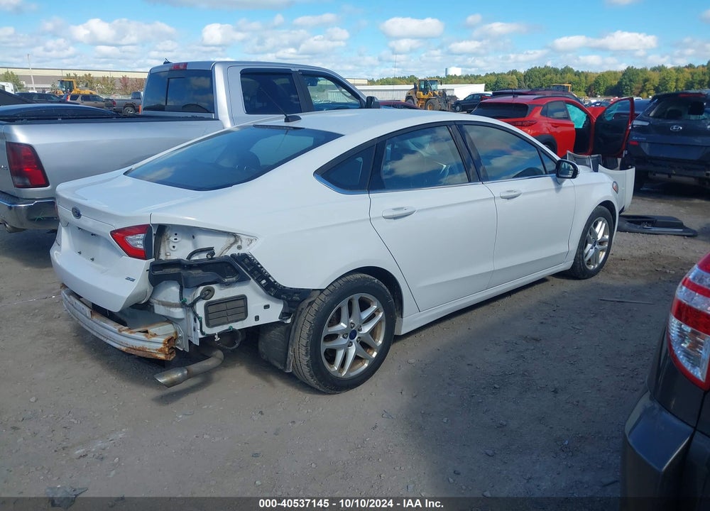2016 FORD FUSION SE VIN: 1FA6P0H71G5116267