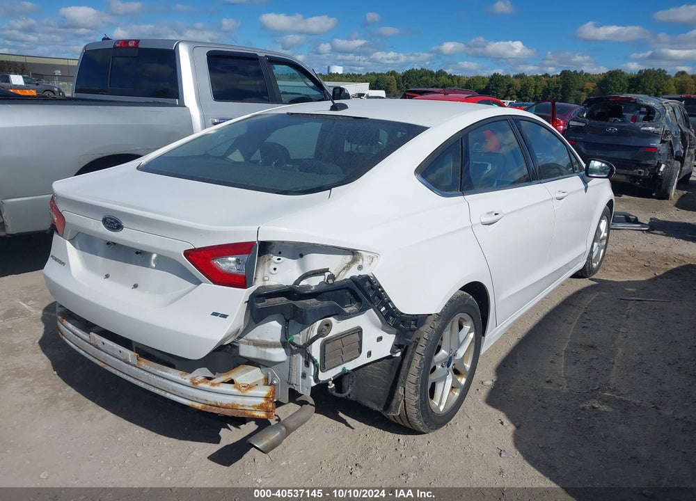 2016 FORD FUSION SE VIN: 1FA6P0H71G5116267