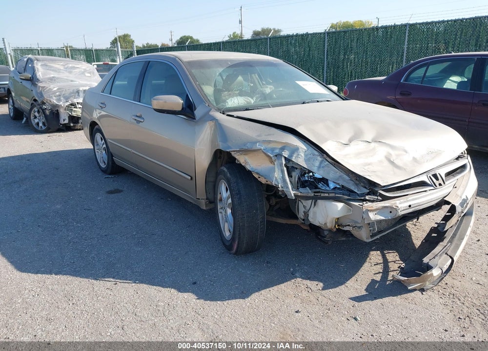 2006 HONDA ACCORD 2.4 EX VIN: 1HGCM56806A088919