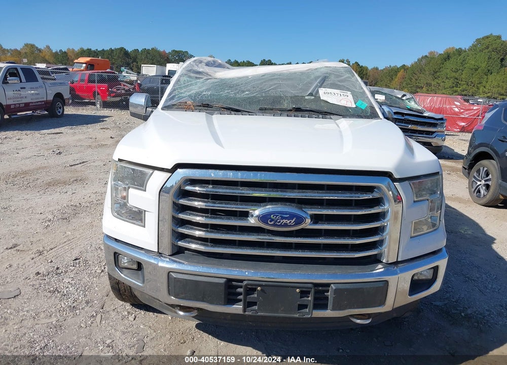 2016 FORD F-150 XLT VIN: 1FTEW1EF5GFA50102
