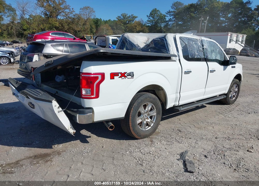 2016 FORD F-150 XLT VIN: 1FTEW1EF5GFA50102