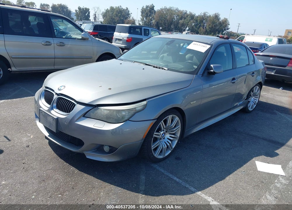 2008 BMW 550I VIN: WBANW535X8CT53331