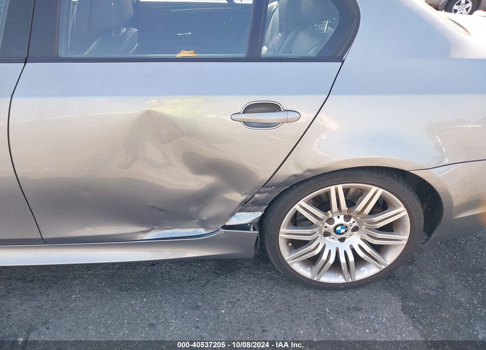 2008 BMW 550I VIN: WBANW535X8CT53331
