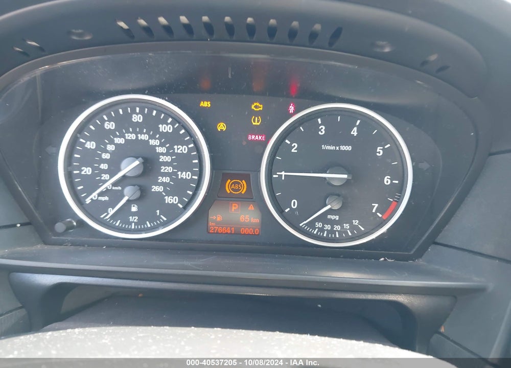 2008 BMW 550I VIN: WBANW535X8CT53331