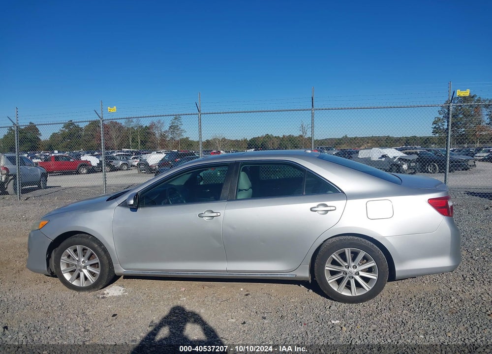 2013 TOYOTA CAMRY XLE V6 VIN: 4T1BK1FK4DU532332