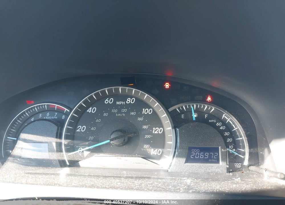 2013 TOYOTA CAMRY XLE V6 VIN: 4T1BK1FK4DU532332