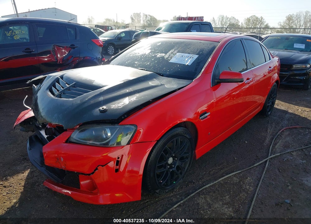 2009 PONTIAC G8 GT VIN: 6G2EC57Y49L306238