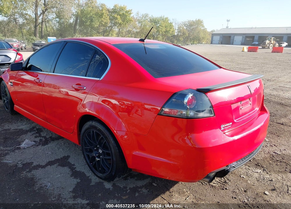 2009 PONTIAC G8 GT VIN: 6G2EC57Y49L306238