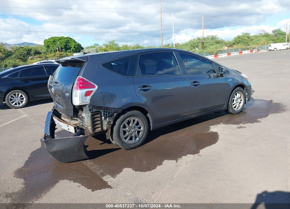 2015 TOYOTA PRIUS V FIVE/FOUR/THREE/TWO VIN: JTDZN3EU5FJ017479