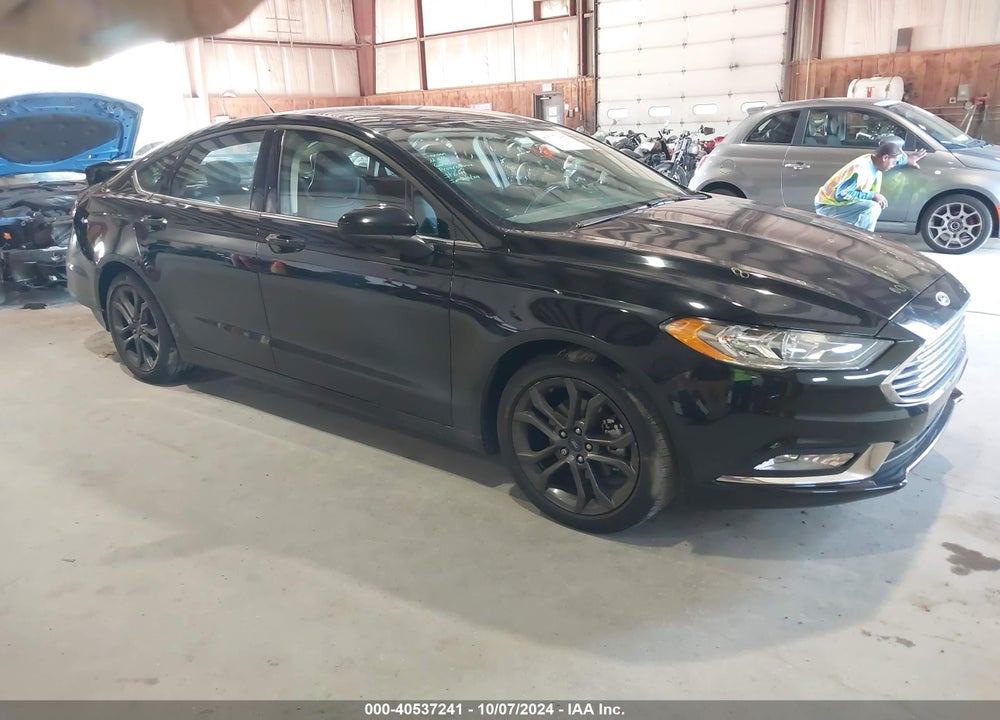 2018 FORD FUSION SE VIN: 3FA6P0HD1JR183333