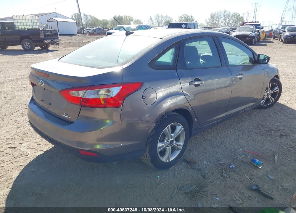 2014 FORD FOCUS SE VIN: 1FADP3F29EL392057