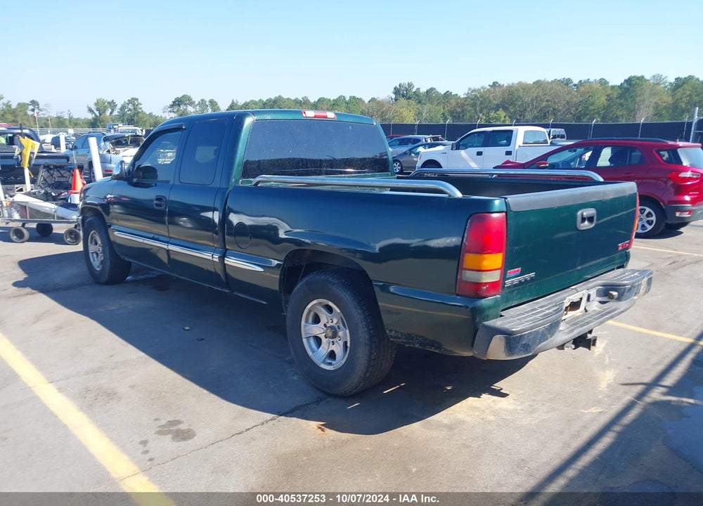 2001 GMC SIERRA 1500 SLE VIN: 2GTEC19T311170844