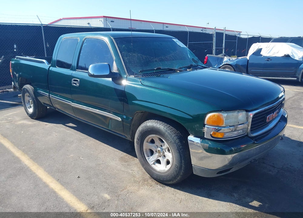 2001 GMC SIERRA 1500 SLE VIN: 2GTEC19T311170844