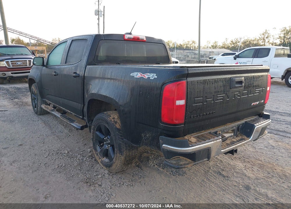2021 CHEVROLET COLORADO 4WD SHORT BOX WT VIN: 1GCGTBENXM1275669