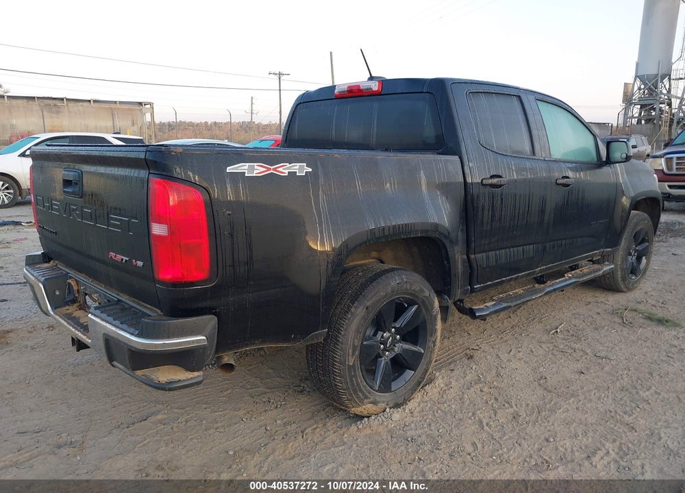 2021 CHEVROLET COLORADO 4WD SHORT BOX WT VIN: 1GCGTBENXM1275669