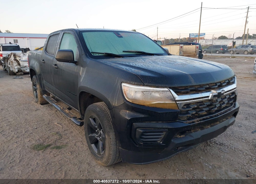 2021 CHEVROLET COLORADO 4WD SHORT BOX WT VIN: 1GCGTBENXM1275669