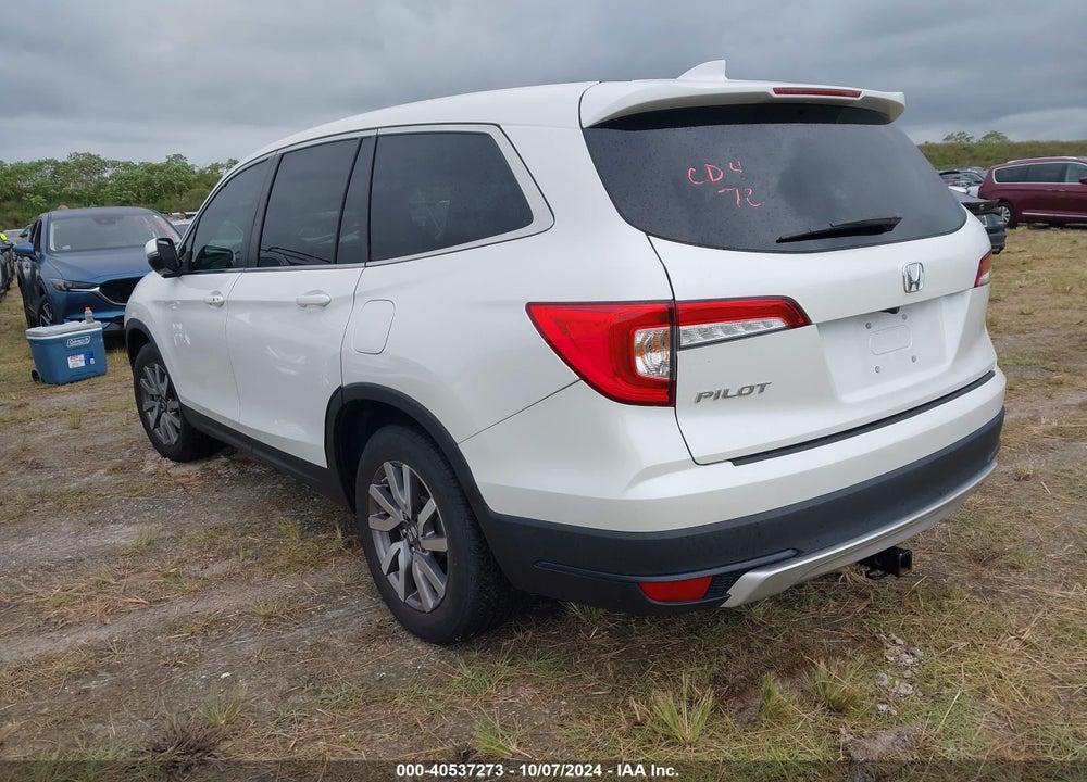 2021 HONDA PILOT 2WD EX-L VIN: 5FNYF5H52MB003326