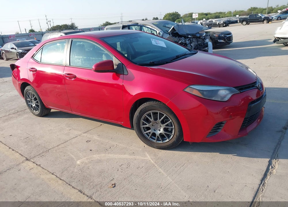 2015 TOYOTA COROLLA LE VIN: 2T1BURHE4FC441484