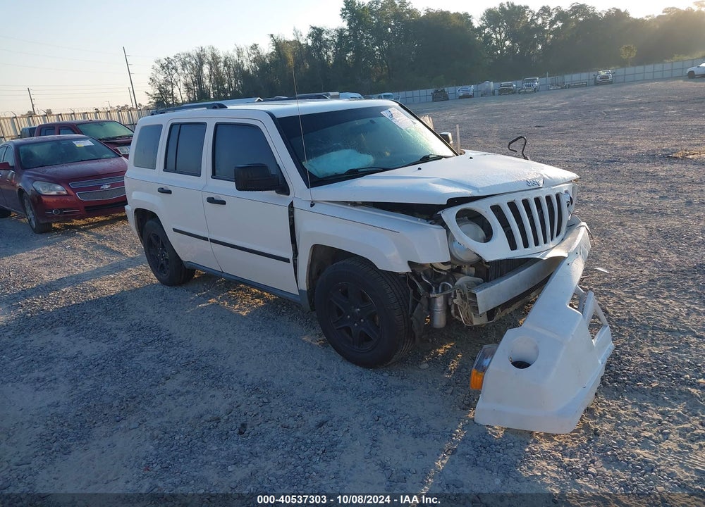2008 JEEP PATRIOT SPORT VIN: 1J8FT28W88D598311