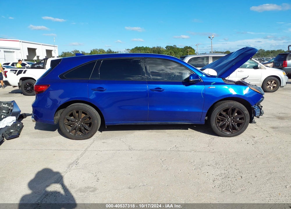 2019 ACURA MDX TECH & A-SPEC PKGS VIN: 5J8YD4H08KL102426