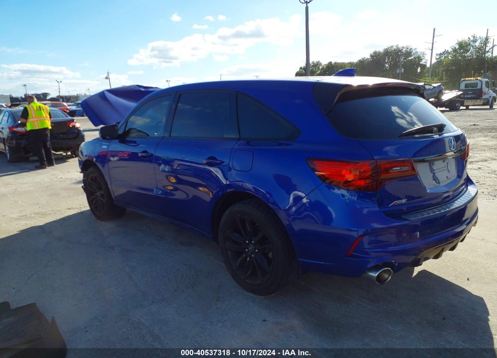 2019 ACURA MDX TECH & A-SPEC PKGS VIN: 5J8YD4H08KL102426