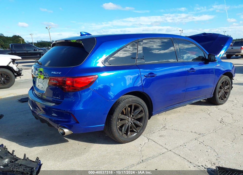 2019 ACURA MDX TECH & A-SPEC PKGS VIN: 5J8YD4H08KL102426
