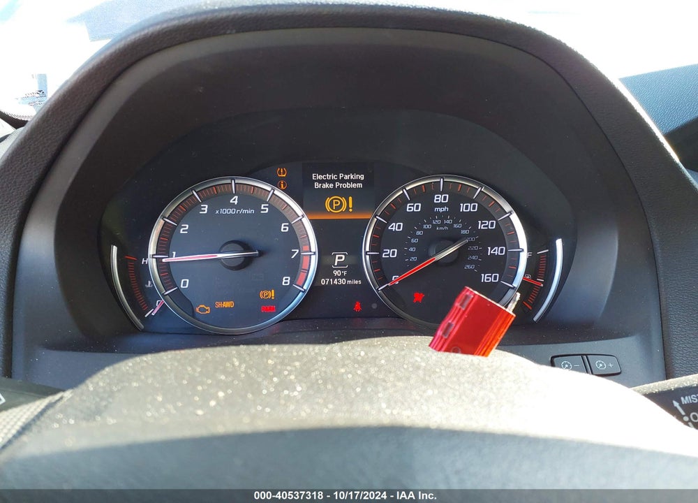 2019 ACURA MDX TECH & A-SPEC PKGS VIN: 5J8YD4H08KL102426