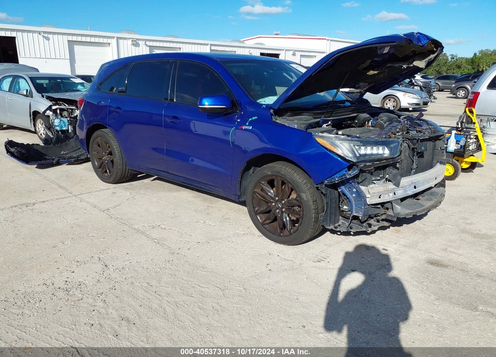2019 ACURA MDX TECH & A-SPEC PKGS VIN: 5J8YD4H08KL102426