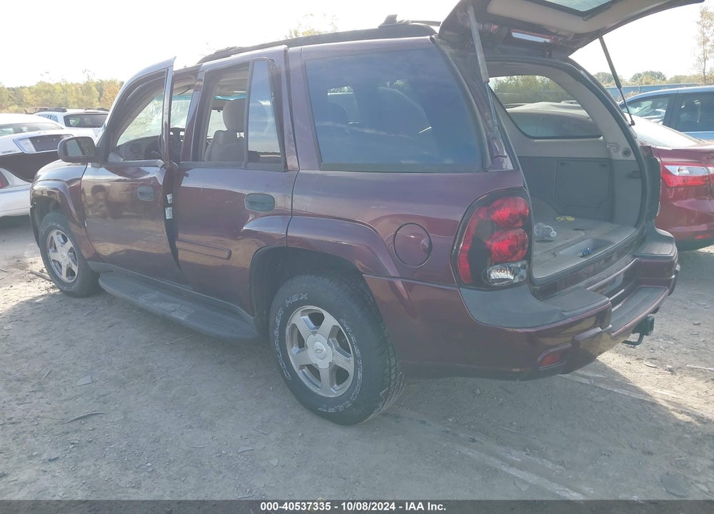 2006 CHEVROLET TRAILBLAZER LS VIN: 1GNDT13S262243938
