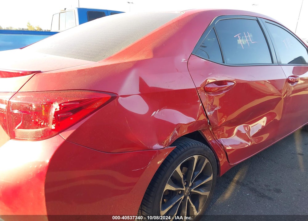 2018 TOYOTA COROLLA SE VIN: 5YFBURHE5JP829221