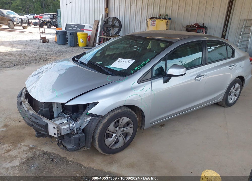 2013 HONDA CIVIC VIN: 19XFB2F55DE280689