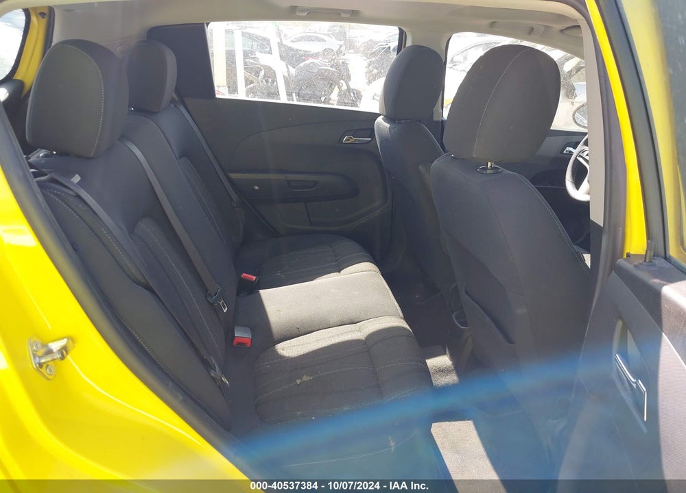 2015 CHEVROLET SONIC LT AUTO VIN: 1G1JC6SB9F4208031