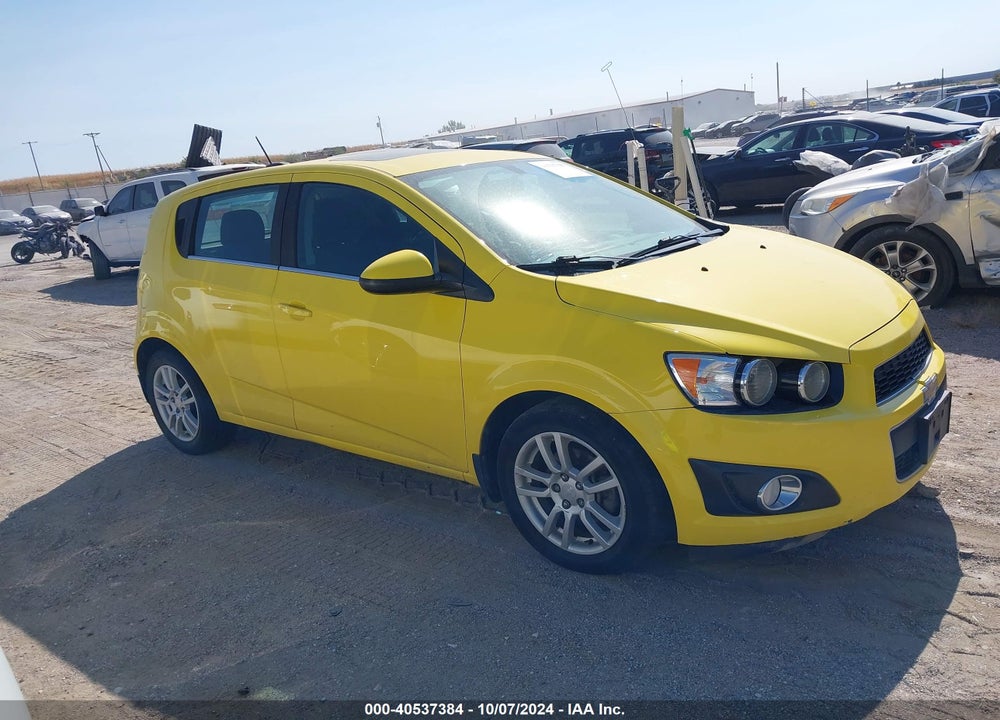 2015 CHEVROLET SONIC LT AUTO VIN: 1G1JC6SB9F4208031