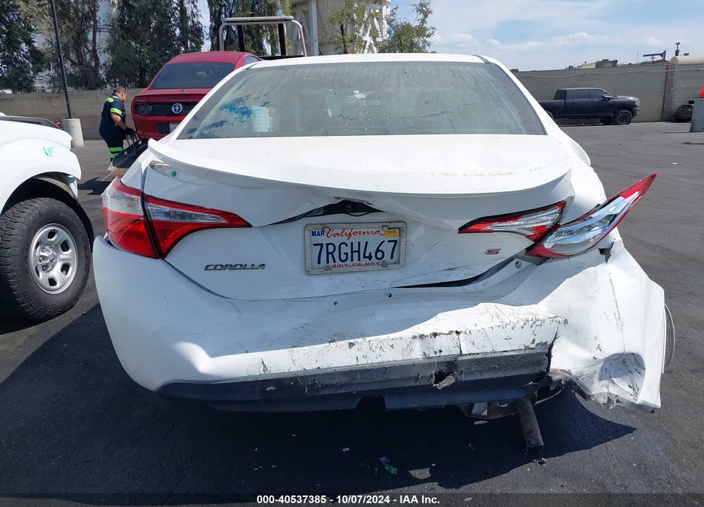 2016 TOYOTA COROLLA S PLUS VIN: 2T1BURHE8GC567817
