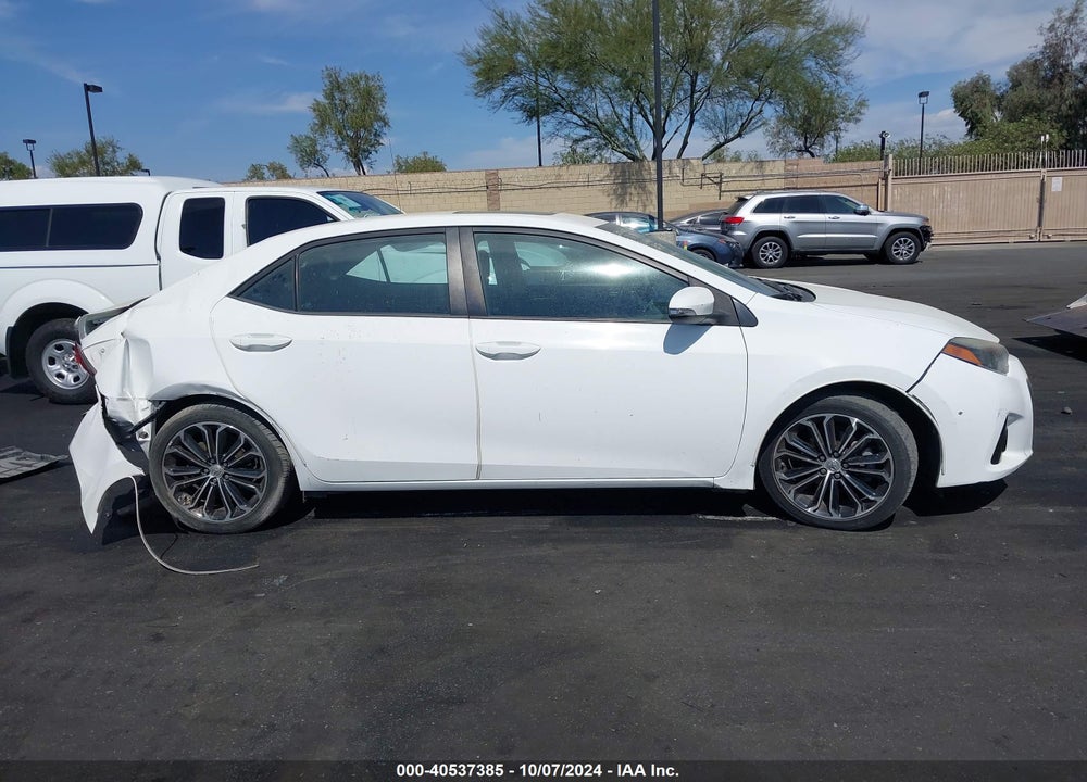 2016 TOYOTA COROLLA S PLUS VIN: 2T1BURHE8GC567817