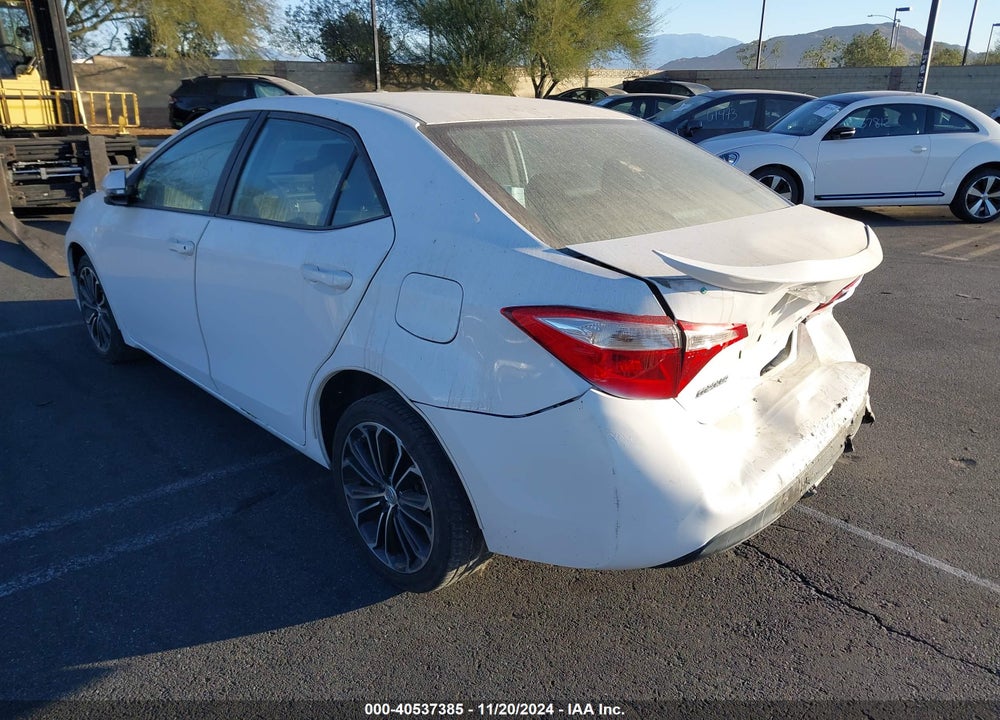 2016 TOYOTA COROLLA S PLUS VIN: 2T1BURHE8GC567817