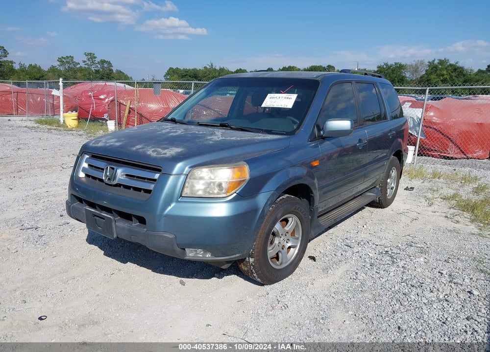 2007 HONDA PILOT EX VIN: 5FNYF28427B009685