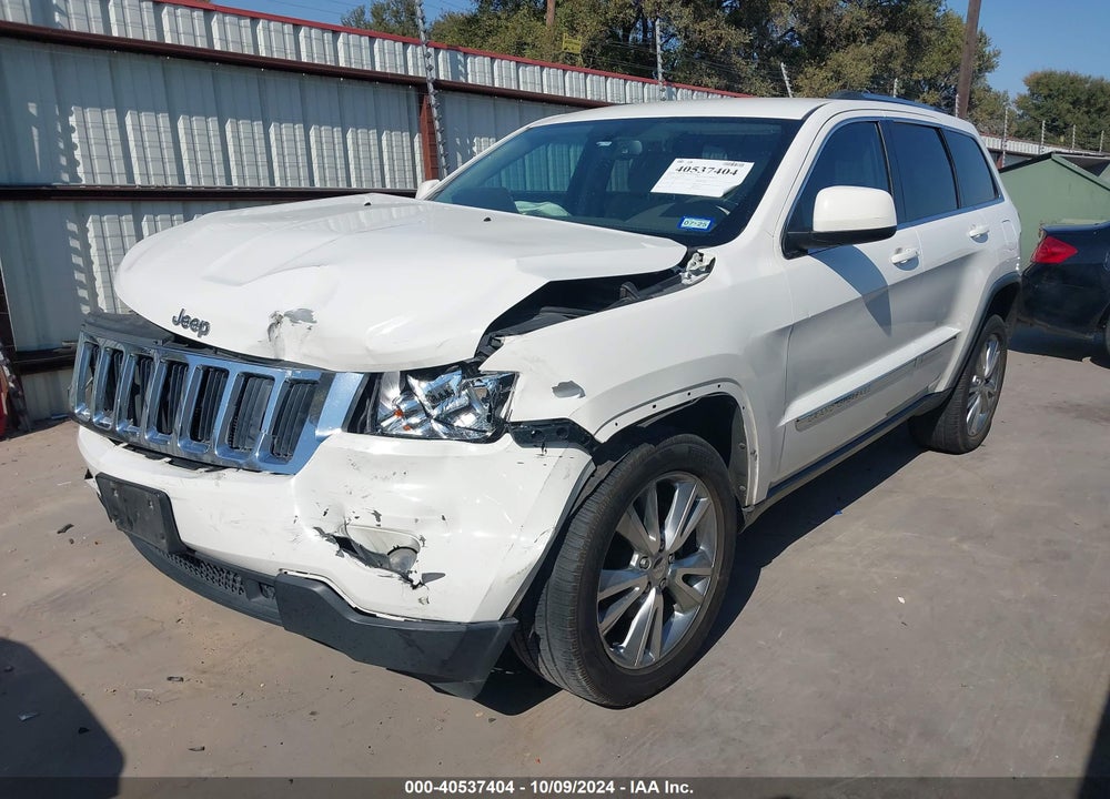 2012 JEEP GRAND CHEROKEE LAREDO VIN: 1C4RJEAG6CC334324