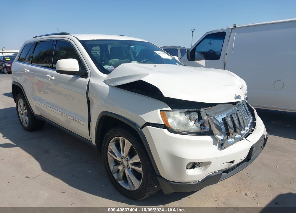 2012 JEEP GRAND CHEROKEE LAREDO VIN: 1C4RJEAG6CC334324