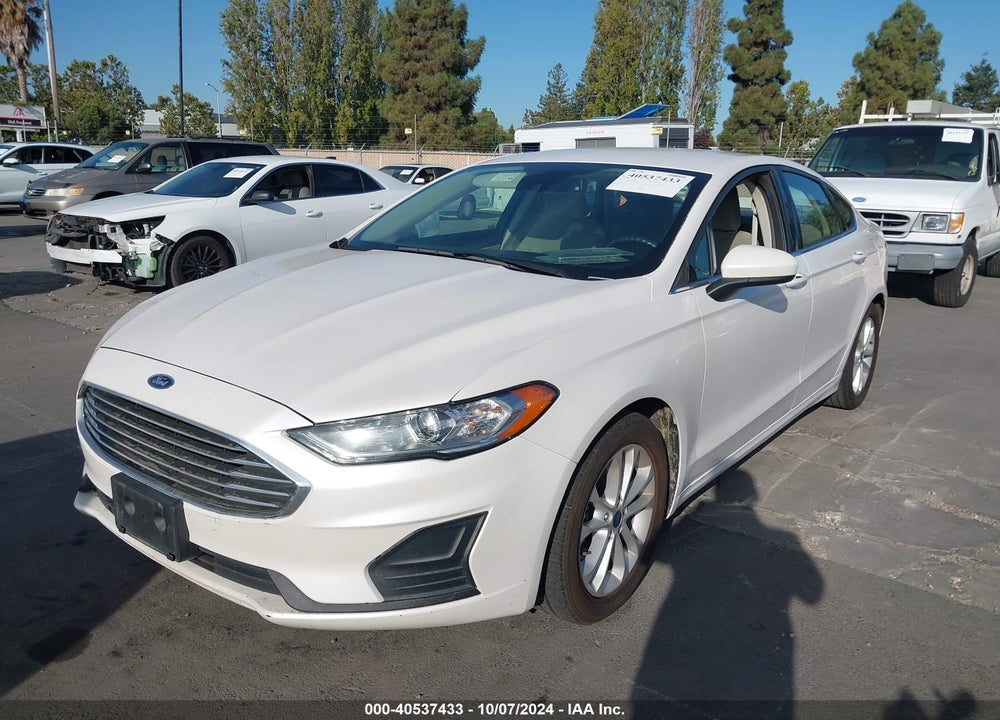 2019 FORD FUSION SE VIN: 3FA6P0HD9KR177698
