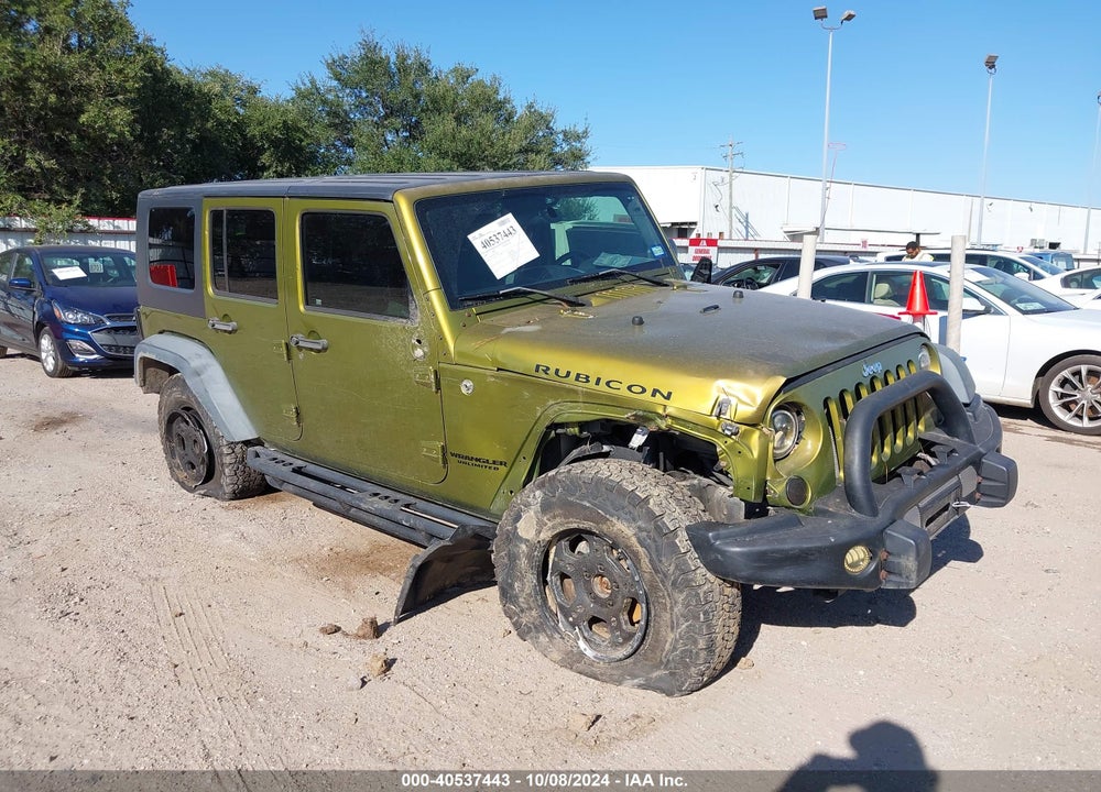 2008 JEEP WRANGLER UNLIMITED RUBICON VIN: 1J8GA69178L591408