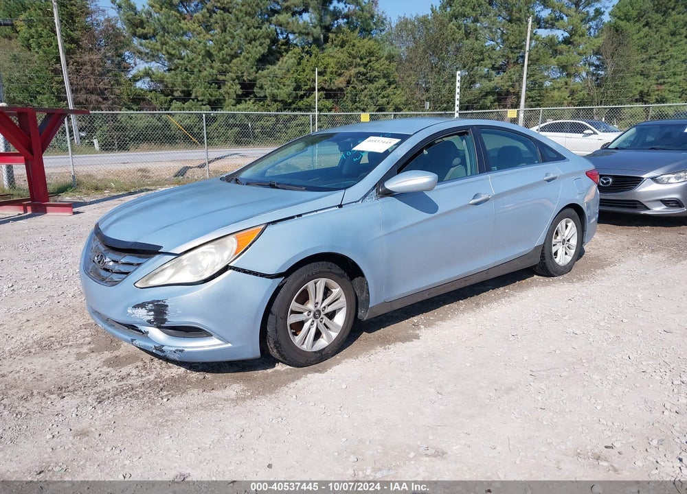 2014 HYUNDAI SONATA GLS VIN: 5NPEB4ACXEH849532